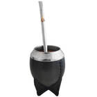 Bomba De Chimarrão Tereré Aço Inox 23cm Com Rosca Pingente No