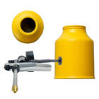 Bomba De Óleo Manual Almotolia Bico Rígido Aço 200ml Profissi