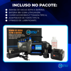 Bomba De Vacuo 3cfm A Bateria Hiatsu Vpbh-3