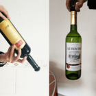 Bomba De Vinho A Vácuo Inox 2 Rolhas De Silicone