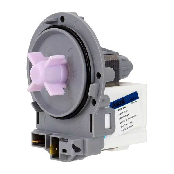 Bomba Drenagem Eau61383504 220v Lg Original Wd1403 Wd1409