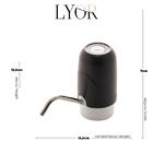 Bomba Elétrica Lyor P/galão De Água De Plástico E Aço Inox 16