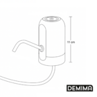 Bomba Elétrica Para Galão Água Recarregável Branco