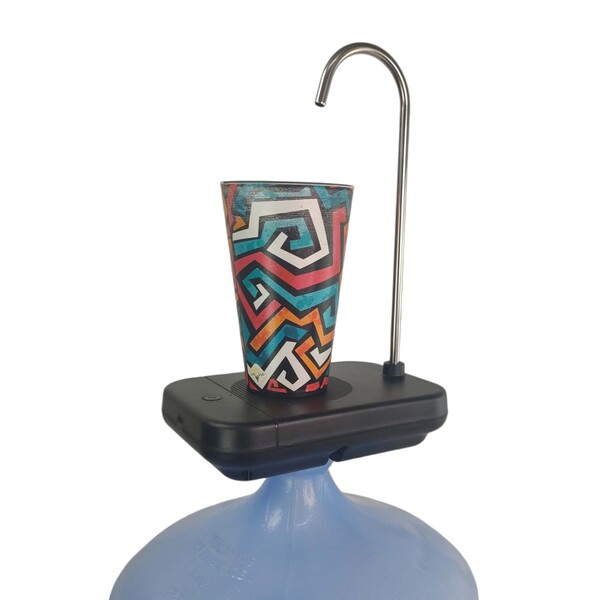 Bomba Eletrica Usb Agua Bebedouro Galao Garrafao Bateria Reca
