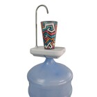 Bomba Eletrica Usb Com Suporte Agua Bebedouro Galao Garrafao