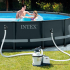 Bomba Filtrante Sistema de Areia para Piscina 29.100L 130CV 220V Krystal Clear Intex