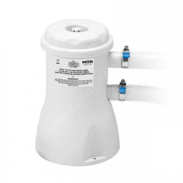 Bomba Filtrante Filtro Para Piscina Vazao 2 200 L H 220v Com Refil Leroy Merlin
