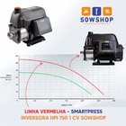 Bomba Inversora Pressurizadora Agua Smartpress 1,0cv Sowshop