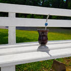 Bomba Para Chimarrão E Tererê Cuia Aço Inox 304 Com Pedraria