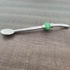 Bomba Para Chimarrão Inox 23cm Rosqueável Bojo Com Rosca Pedr