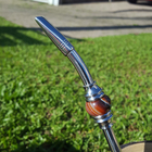 Bomba Para Chimarrão Inox Bojo Removível Pedra Ágata Redonda