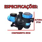 Bomba Para Piscinas De Até 40 Mil Litros Bmc-33 1/3 Cv - Sodr