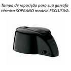 Bomba Preta Garrafa Térmica Exclusiv Soprano Tampa Reposição