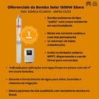 Bomba Solar Palito 1500w 192v 213mca Ebara - 3bps2 Ce/23