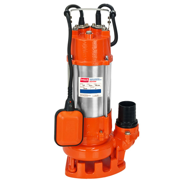 Bomba Submersa Água Suja Fossa Esgoto Industrial 1cv Bsd1000
