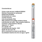 Bomba Submersa Claw W3sdim2/11  1/2 Cv Monofásica - 110 V