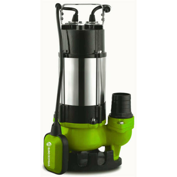 Bomba Submersivel Agua Suja Fossa Esgoto Eurobombas V750w 1cv