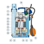 Bomba Submersivel Pedrollo Top1 0,33cv Monofasica 127v