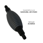 Bomba Sucção Manual Gasolina Etanol Transferência Óleo Água