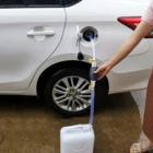 Bomba Sucção Manual Gasolina Etanol Transferência Óleo Água