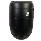 Bombona Tambor De Plástico 100 Litros Tampa Fixa Duas Bocas P