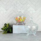 Bomboniere Baleiro 20cm Vidro 500ml Wincy