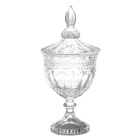 Bomboniere Cristal Com Pé 24.5cm Brandon Lyor