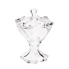 Bomboniere De Cristal com Tampa e Pé Naptune - Wolff