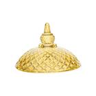 Bomboniere De Vidro 14cm Âmbar Espelhado - Casambiente