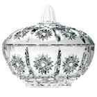 Bomboniere De Vidro 390ml Flor Class Home City Glass Premium