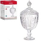 Bomboniere De Vidro Com Pé E Tampa Yasmin Hauskraft