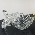 Bomboniere Em Vidro Lapidado Com Tampa - Baleiro Porta Doces