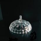 Bomboniere Esmeralda De Vidro Com Tampa