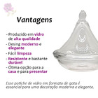 Bomboniere Marroco Porta Sal Potiche De Vidro Em Gota