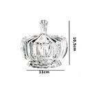 Bomboniere Pequena De Vidro 11cm X 11xm X 10,5cm Gemma - Joli