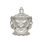 Bomboniere Potiche Vidro Bolhas Clássico Dg1102