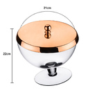 Bomboniere Vidro De Mesa Com Tampa Andrea Doces Balas Bombom