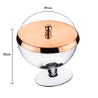 Bomboniere Vidro De Mesa Com Tampa Andrea Doces Balas Bombom