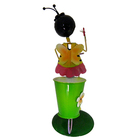 Boneca Abelha Com Bicicleta Para Enfeite E Decoraçao Jardim E