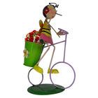 Boneca Abelha Com Bicicleta Para Enfeite E Decoraçao Jardim E