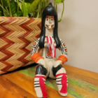 Boneca Cerâmica Ritxoko Karajá G 20cm