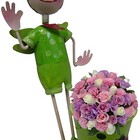 Boneca De Ferro Joaninha Para Decoraçao De Jardim Baldinho Ve