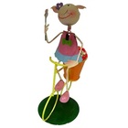 Boneca Porquinha Kit 75 Uni Bicicleta Jardim Casa Flores Enfe