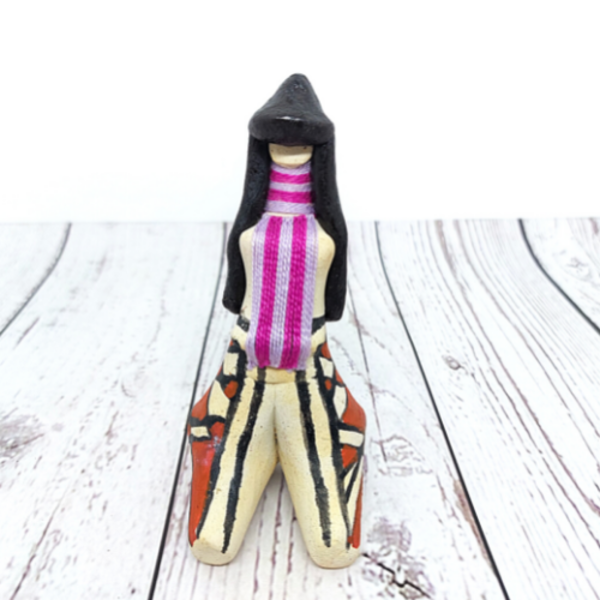 Boneca Ritxoko 10cm Etnia Karajá - Mod. 4