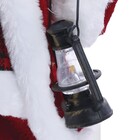 Boneco  Papai Noel Vermelho 30x19cm Cromus