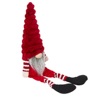 Boneco de Natal Gnomo Tecido Vermelho 41x8x13cm Grillo