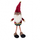 Boneco de Natal Papai Noel Tecido Vermelho 58x9x18cm Grillo