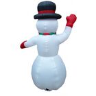 Boneco De Neve Natal Natalino 1 Metros E 80 Cm Inflavel Decor