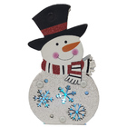 Boneco De Neve Natalino Kit 3 Uni Led Multicolorido Natal Cas