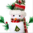 Boneco De Neve Scarf Decorativo 1pc 20x28 Cm Decoração De Nat
